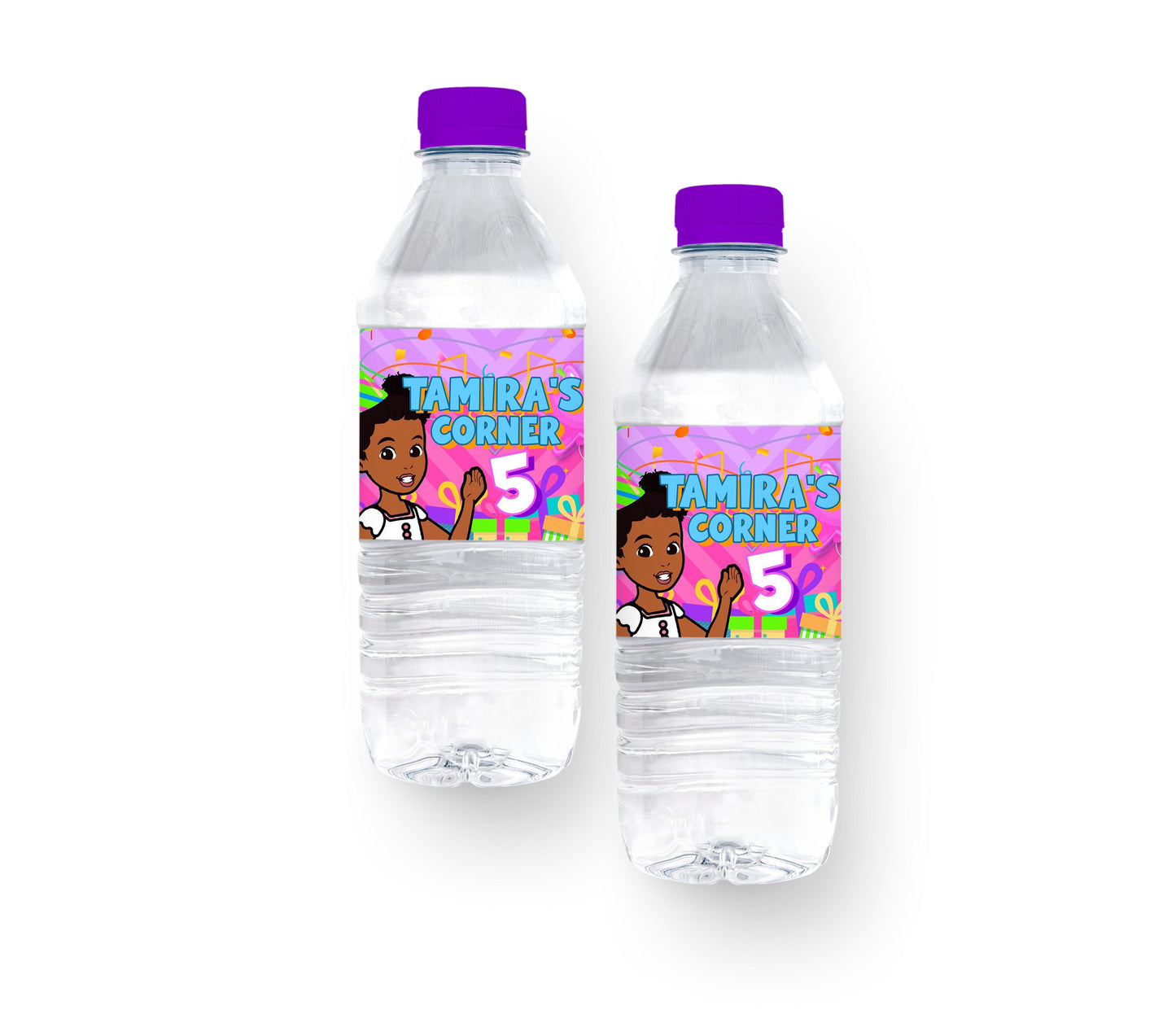 GRACIE'S CORNER EDITABLE WATER LABEL WRAPPERS DESIGN