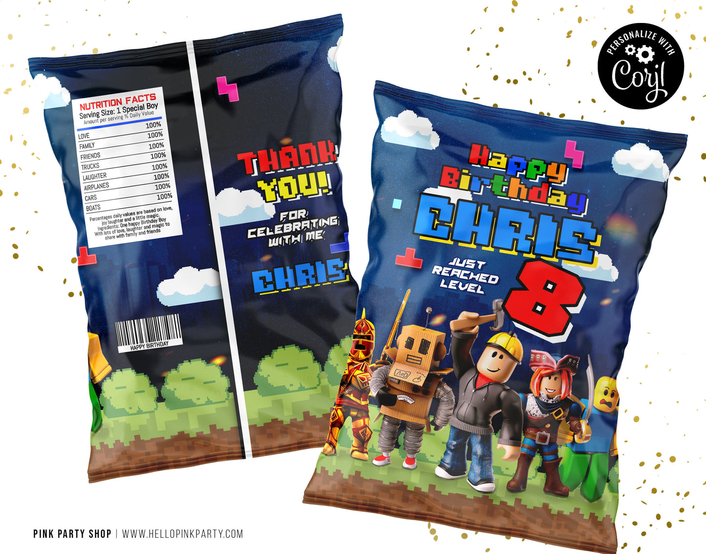 ROBLOX CHIP BAG EDITABLE WRAPPER TEMPLATE