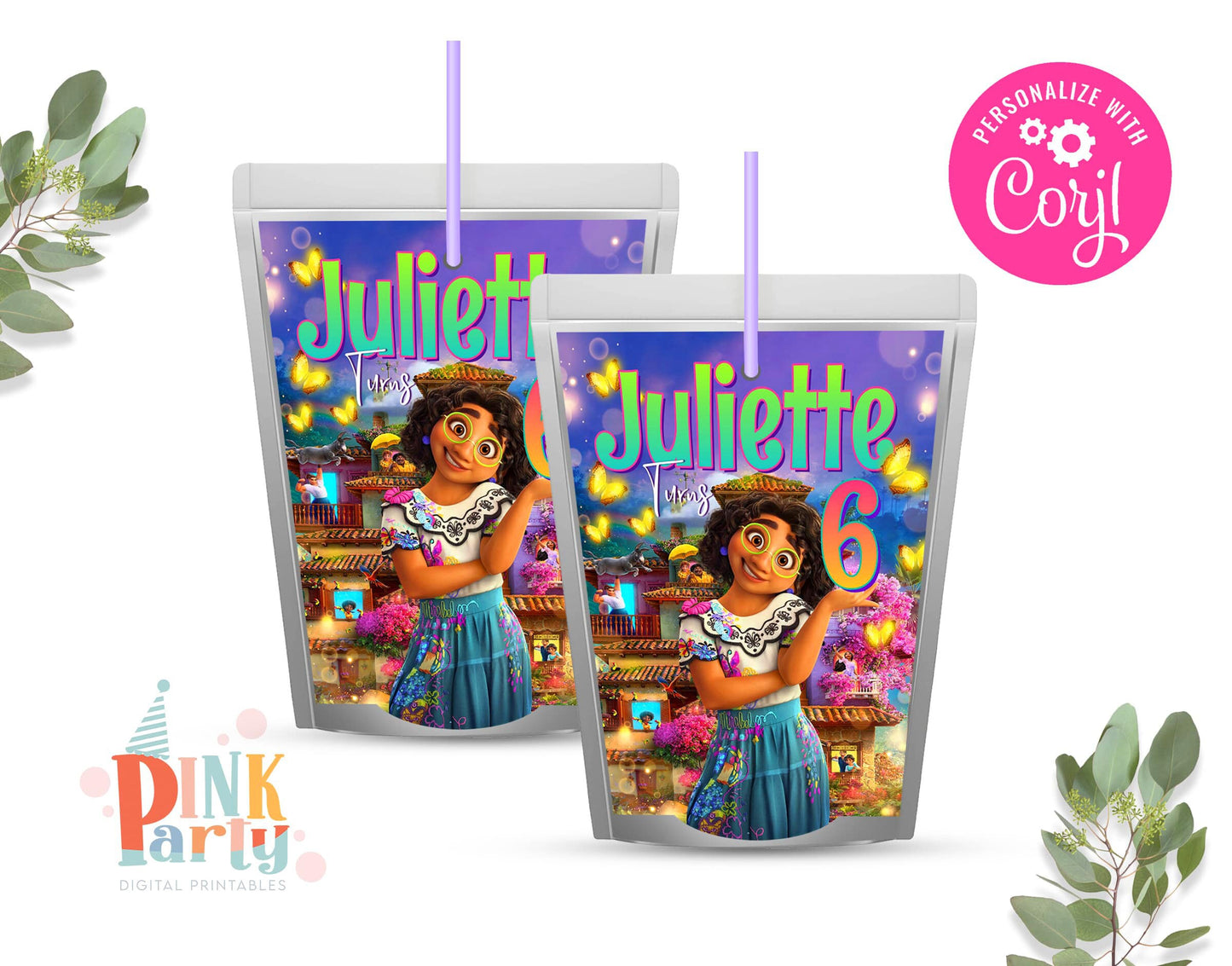 ENCANTO PRINTABLE  EDITABLE BUNDLE PARTY KIT