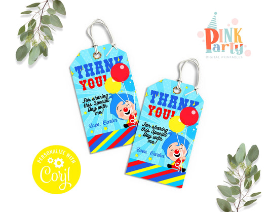 PLIM PLIM EDITABLE FAVOR GIFT TAG TEMPLATE