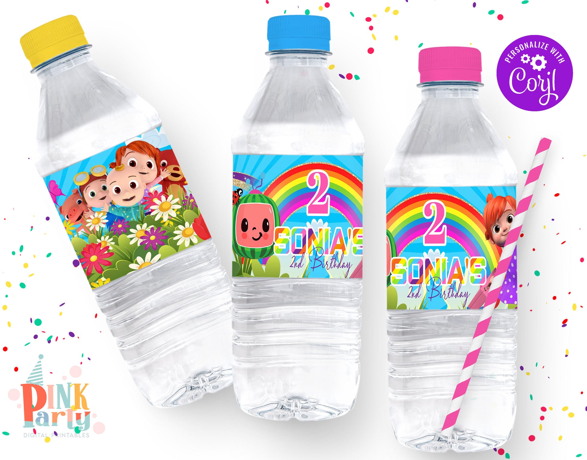 CoComelon Water Bottles