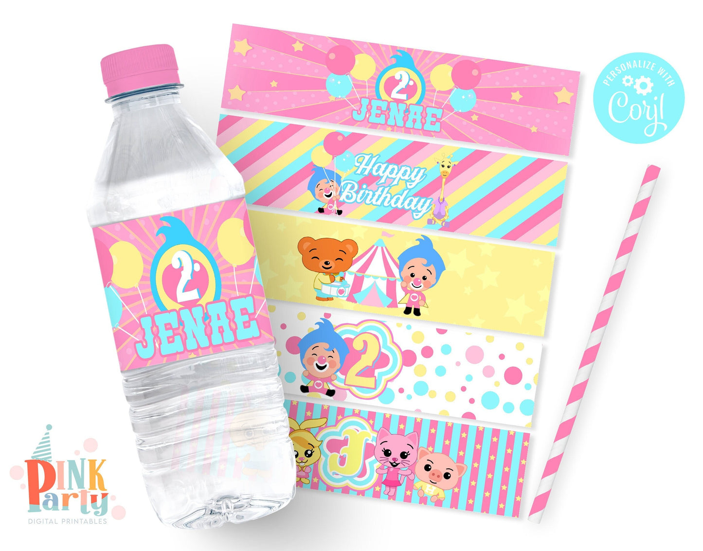 ENCANTO CAMILO EDITABLE WATER LABEL TEMPLATE – hellopinkpartyshop